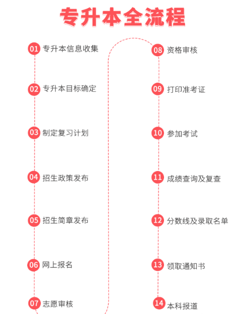 浙江专升本报名流程